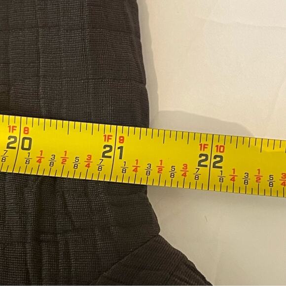 Chico’s Brown W Black Silk Trim Neutral Minimalist Jacket NWOT Size 8 - Picture 12 of 14